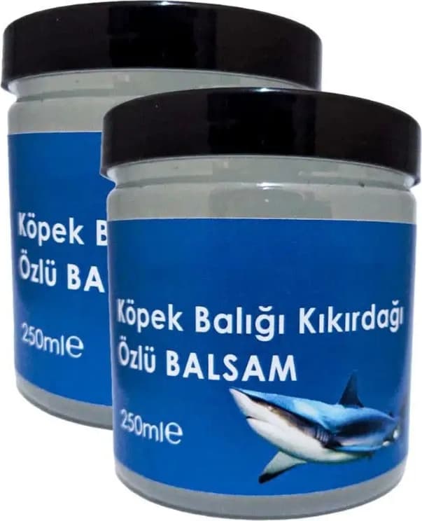 Köpek Balığı Kıkırdağı Özlü Balsam Kremi 2X250 ml