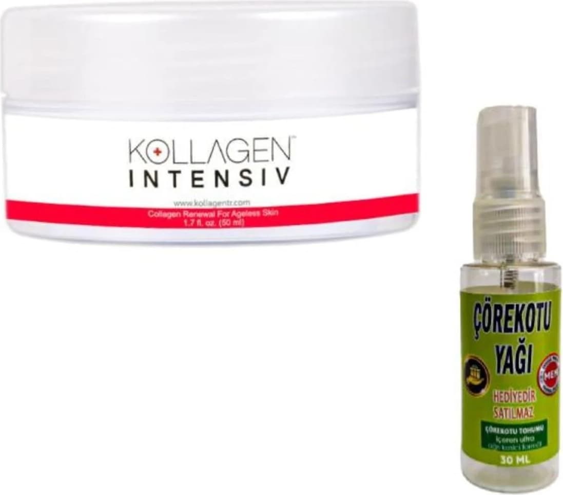 Kollagen Intensiv Zamana Yüz Bakım Kremi 50 Ml+Masaj Yağıyla