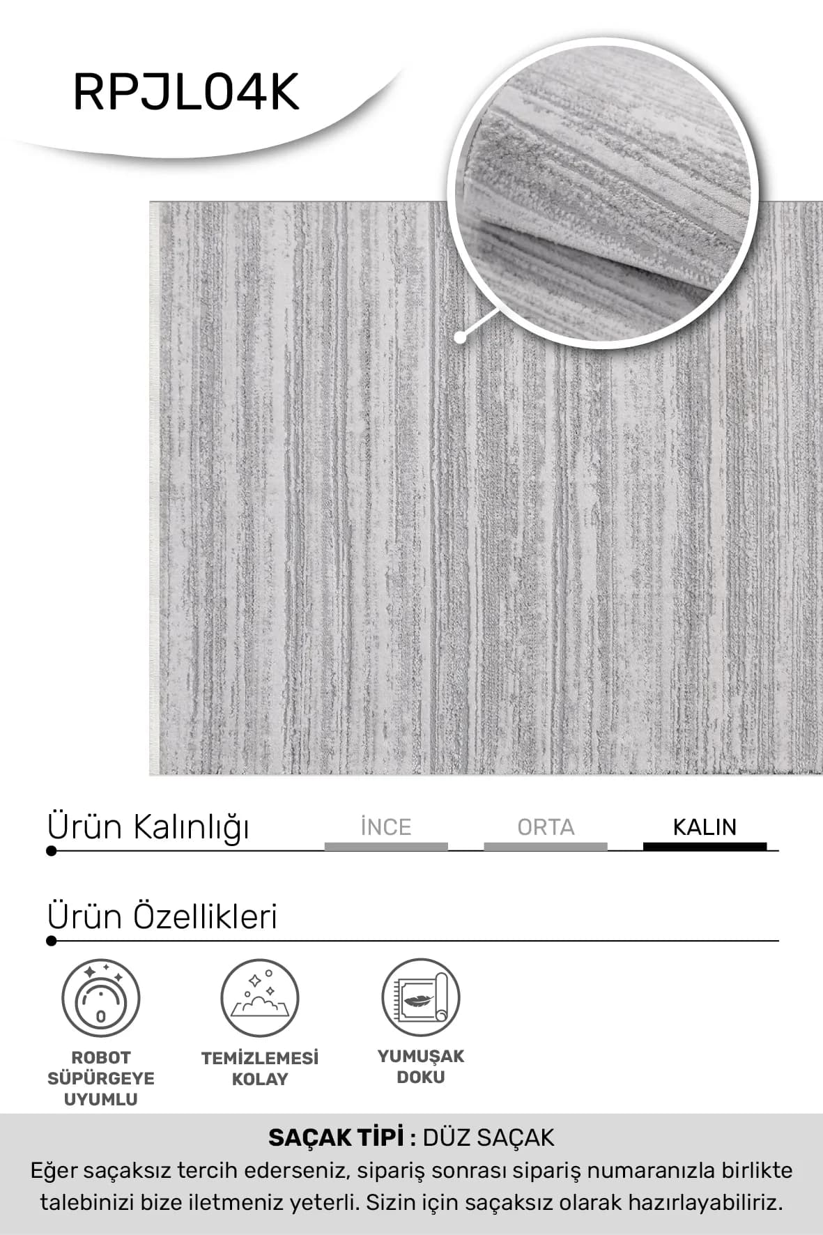 YoudayHomeCollection JALURA Model Oturma Odası Halısı