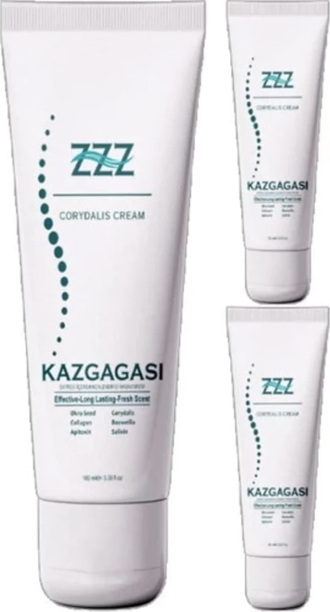 Zzz Kaz Gagası 3 Adet Özel Karışımlı 100 ml Masaj Kremi