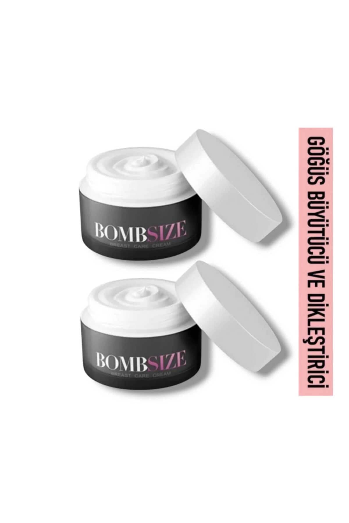 Bombsize Kadınlara Özel Göğüs Geliştirici Dolgunlaştırıcı Sıkılaştırıcı Bakım Kremi 50 ml X 2 Adet
