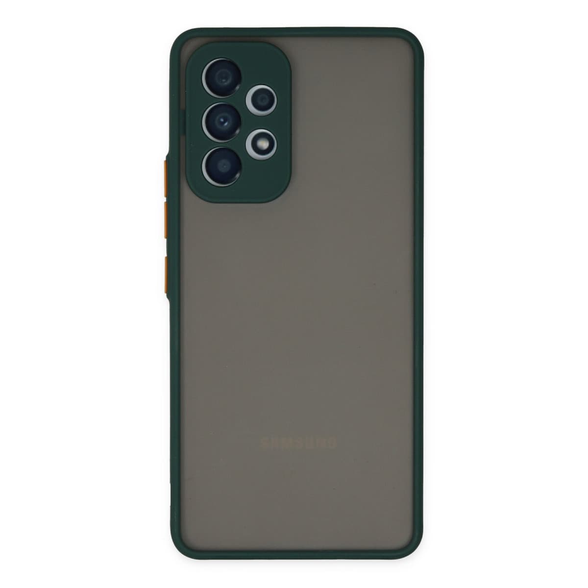 Galaxy A73 5G Kılıf Montreal Silikon Kapak - Yeşil