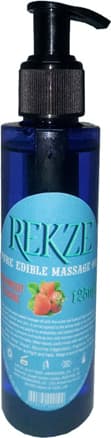 Hintohu Rekze Erkeklere Kadınlara Özel Çilek Aromalı Masaj Yağı Pure Edible Strawberry Flavor Massage Oil 125ML