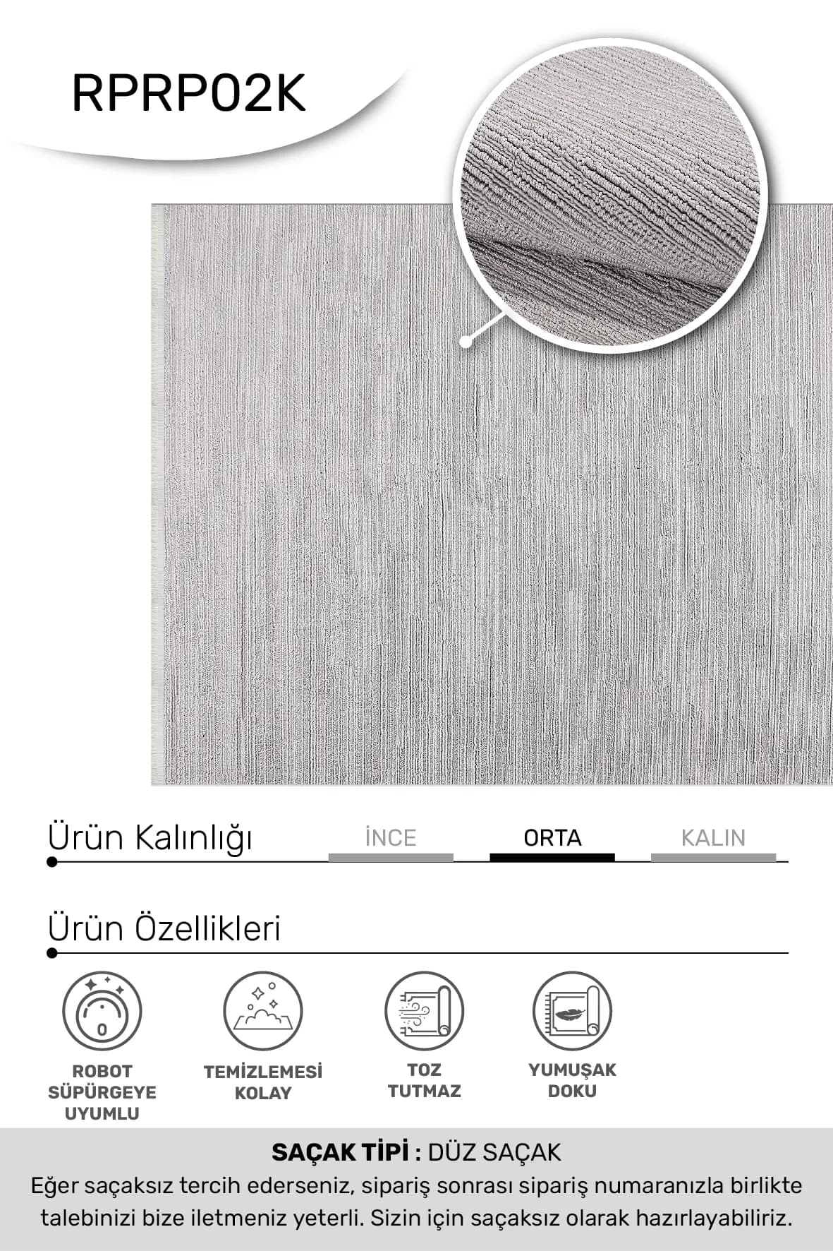 YoudayHomeCollection ROSA Model Oturma Odası Halısı