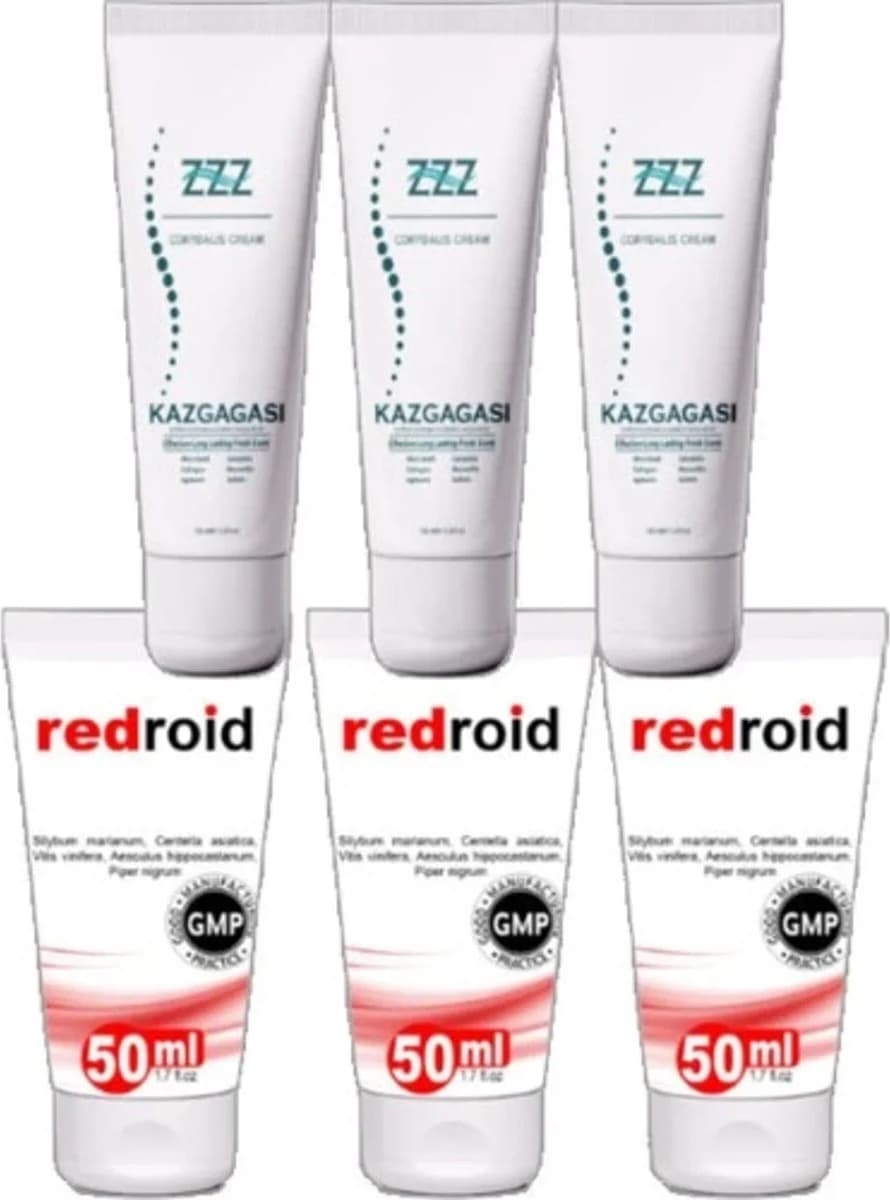 Süper Kaz Gagası 100 ml Kremi Redroid Için 50 ml Set Paket