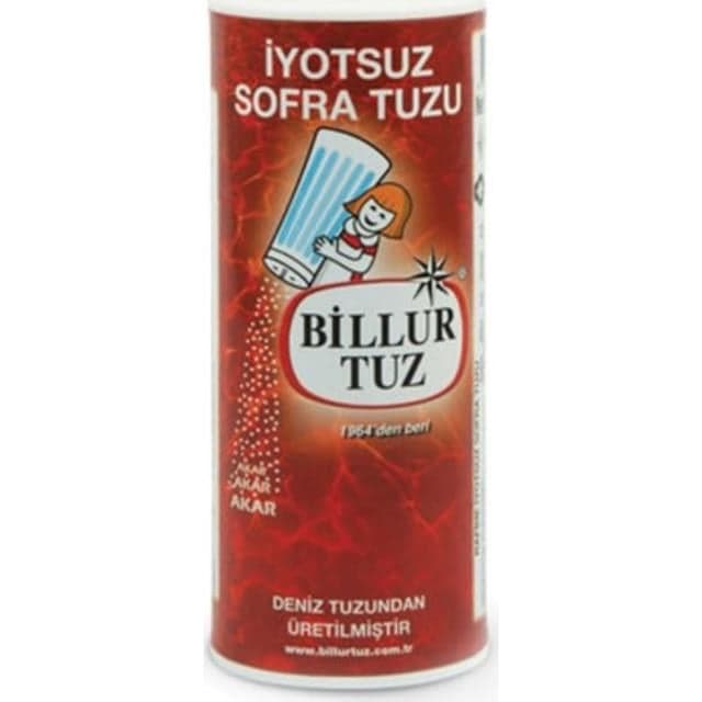 250gr.Tuzluklu İyotsuz