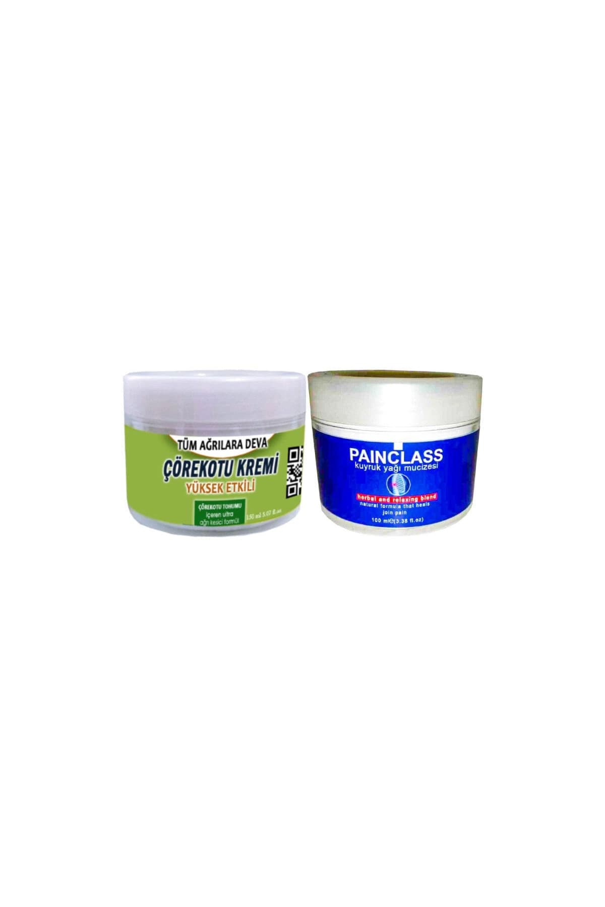 Çörek Otu Rahatlatıcı Krem 150 ml+Painclass 100 ml Kuyruk Yağı Kremi