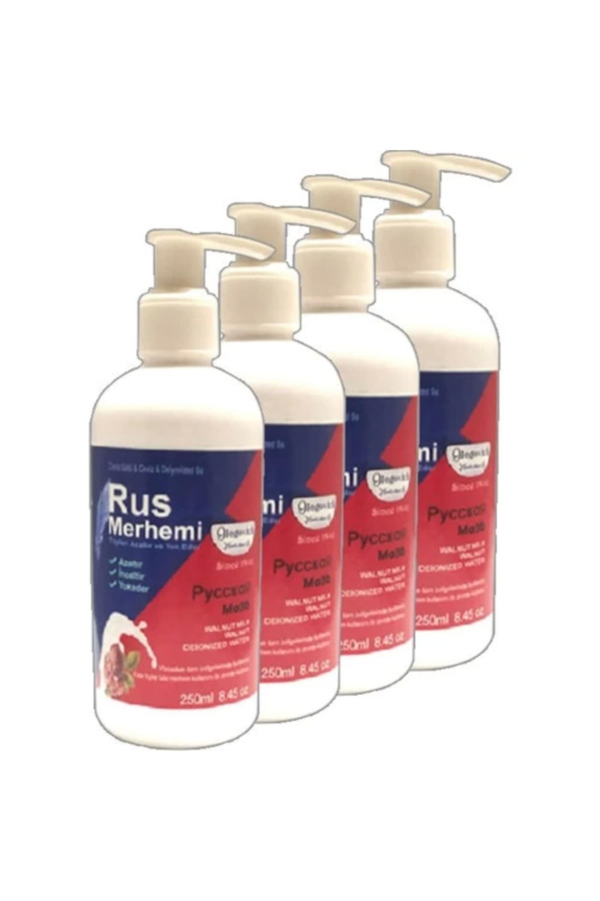 Glgn 4lüx 250 ml Tüylere Krem Ceviz Sütlü & Cevizli Rusmerhemi 250 ml