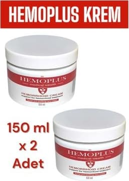 Hemoplus Krem 150 ml - Hemorrhoid Cream x 2 Adet