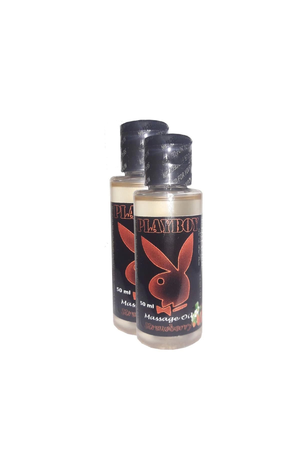 Strawberry Flavored Massage Oil 50ml Çilek Aromalı Masaj Yağı 2 Adet