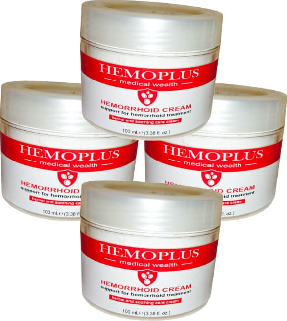 Hemoplus Krem 150 ml Analbakım Kremi 4 Adet