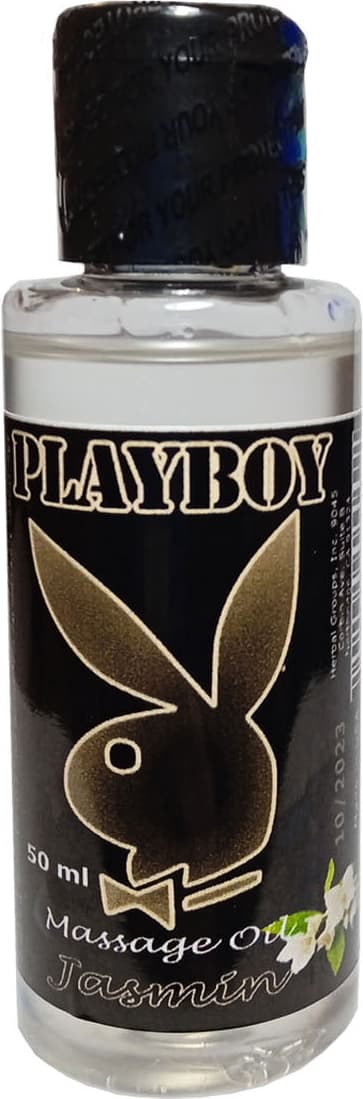 Playboy Jasmin Masaj Yağı Cep Modeli Yasemin Kokulu Errotik Masaj Jeli Cxnt - Playboy Jasmin Massage Oil 50ML