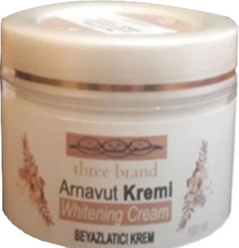 Three Brand Whitening Cream Arnavut Kremi Aklık Cream 100ml