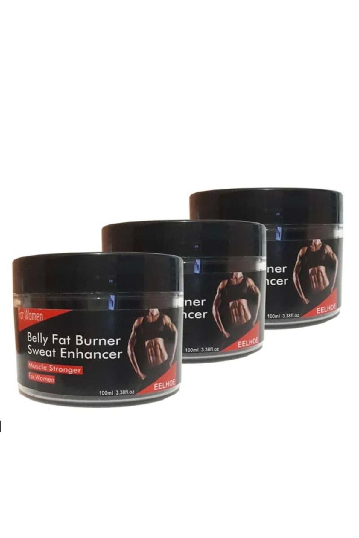 Belly Fat Burner For Women Kadın Hızlı Yağ Giderici Krem 100 ml X 3 ADET