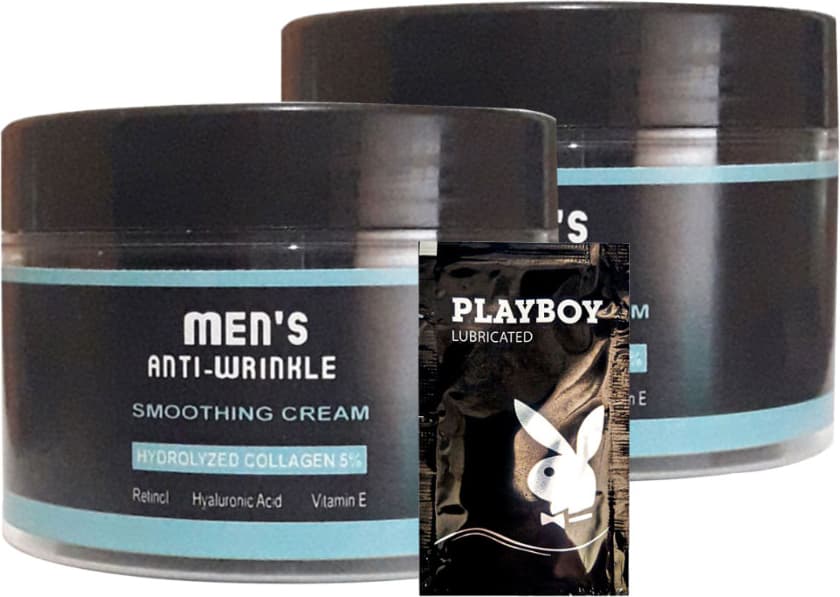 Mens 2tane 100 ml Aslko2:0300 Anti-Wrinkle Erkek Yüz Cilt Gençsi Bakım Kremi Smoothing Cream + Yanında Jel