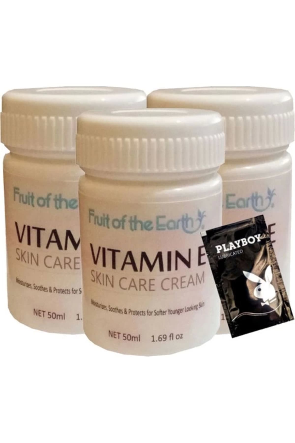 Fruit Of The Earth Skin Care 3x Adet Cream 50 ml Antıagıng Krem + 1 Adet Jel Hediye