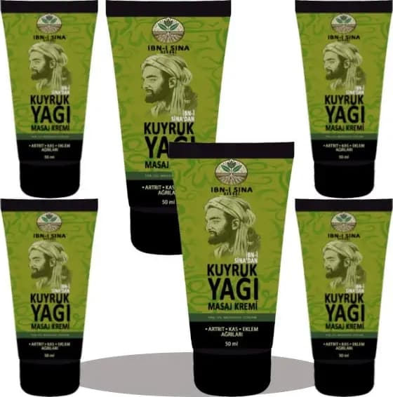 Ibn-I Sina Kuyruk Yağı Masaj Kremi 6 Adet 50ML