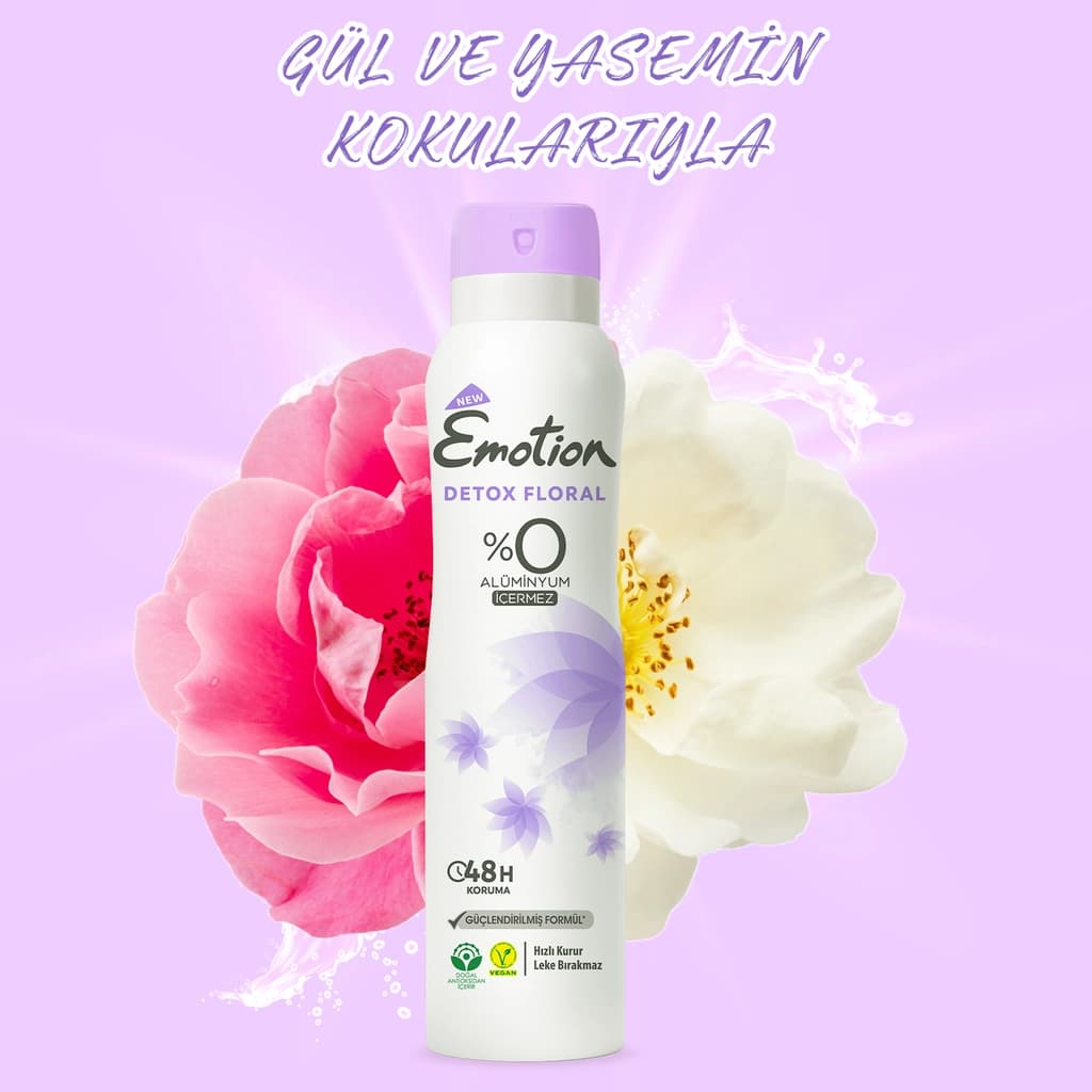 Deodorant Sprey & Floral Kadin 150ML