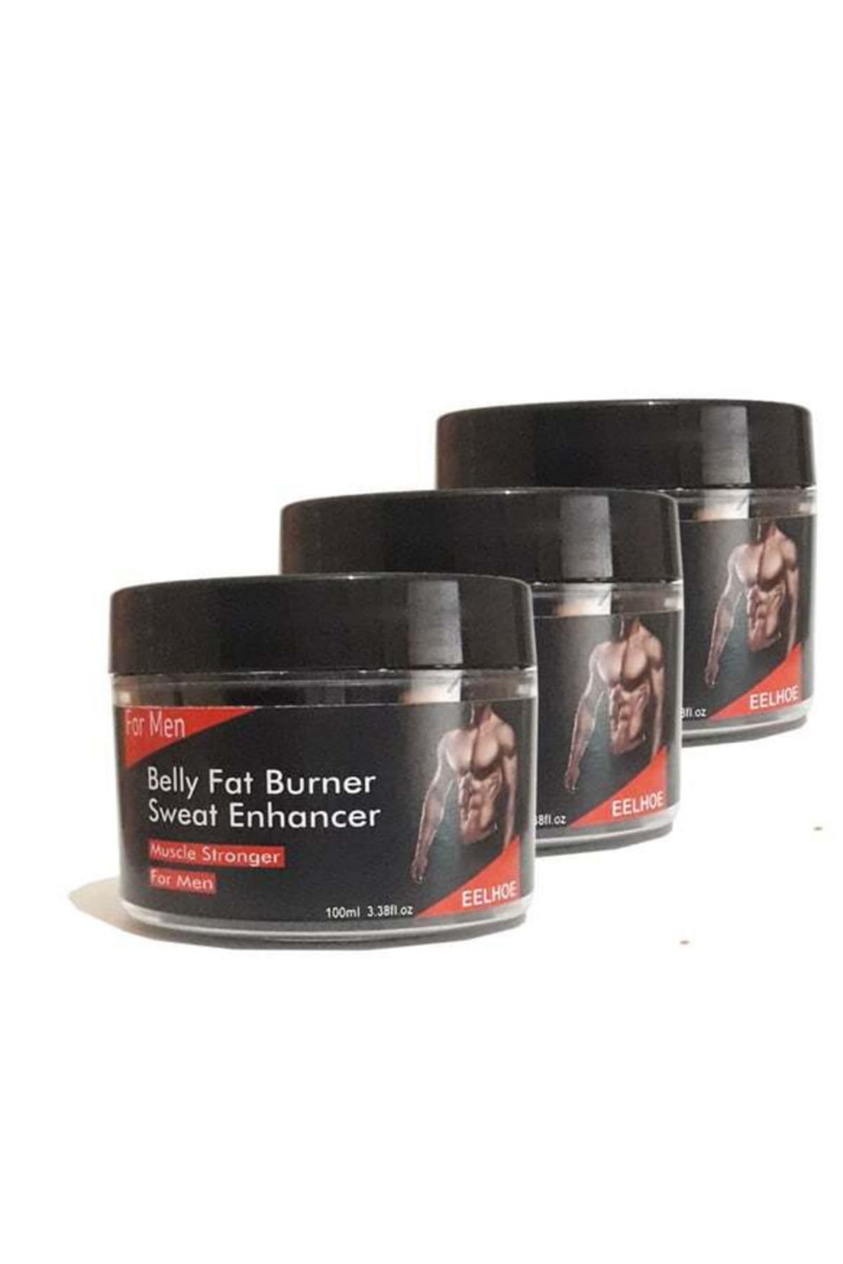Belly Fat Burner For Man - Erkek Hızlı Krem 100ml X 3 Adet