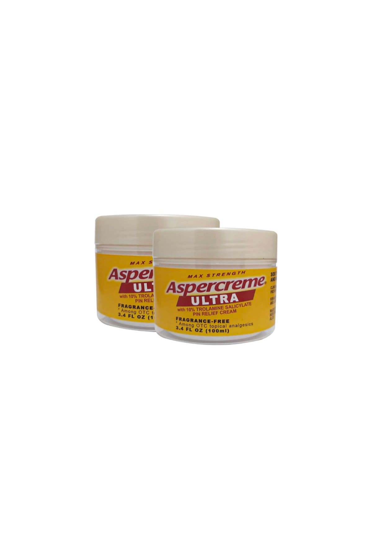 Aspercreme Cream Masaj Kremi 100 ml 2 Adet