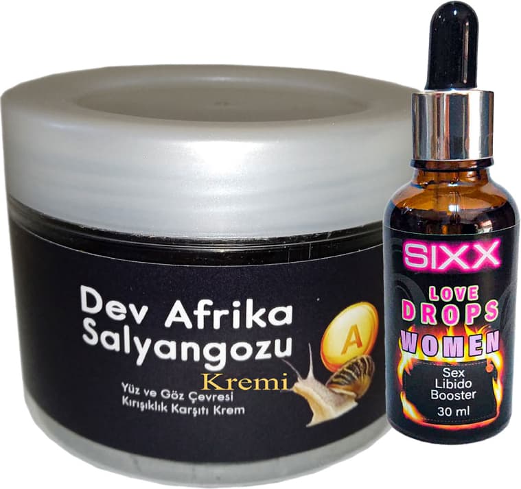 Bonie Giant ksıxx:22 Yaşıanma Kàrşıtı Dev Afrika Salyangozu Kremi 100 ml + Sıxx Kadınlara Özel Damıa