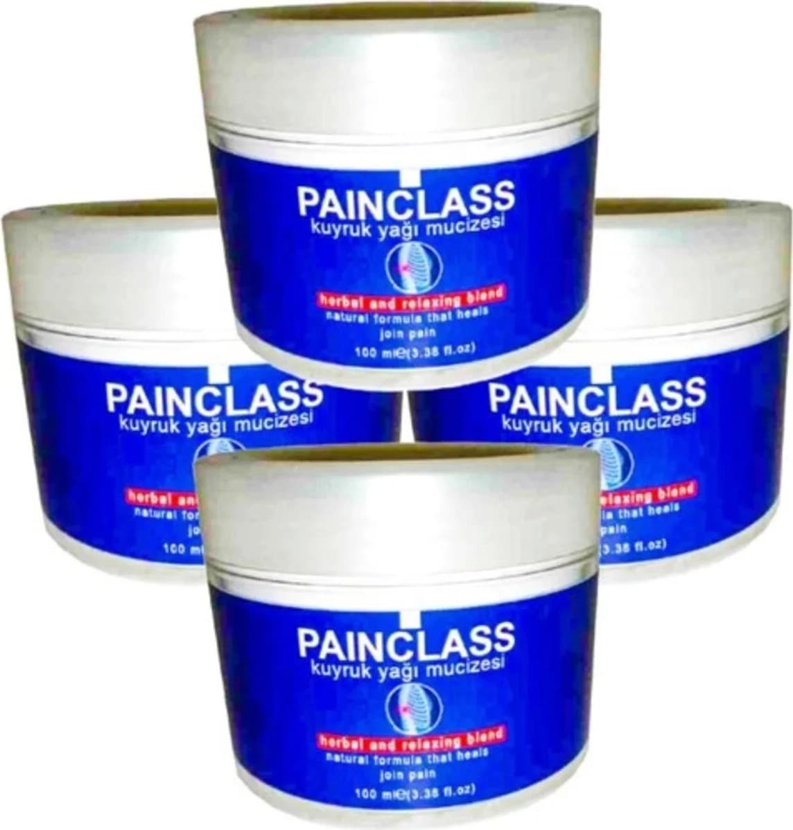 Süper Paın Class Kuyruk Yağı Kremi 150 ml x 4 Adet