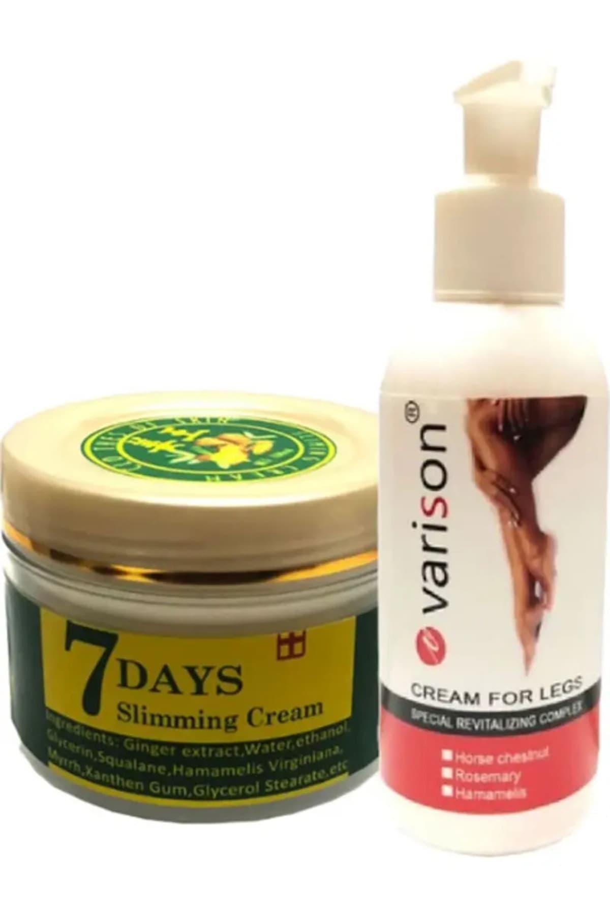 Varison 120 ml Bacak Krem + 7 Days Slimingcream Yaza Hazırlık Jeli