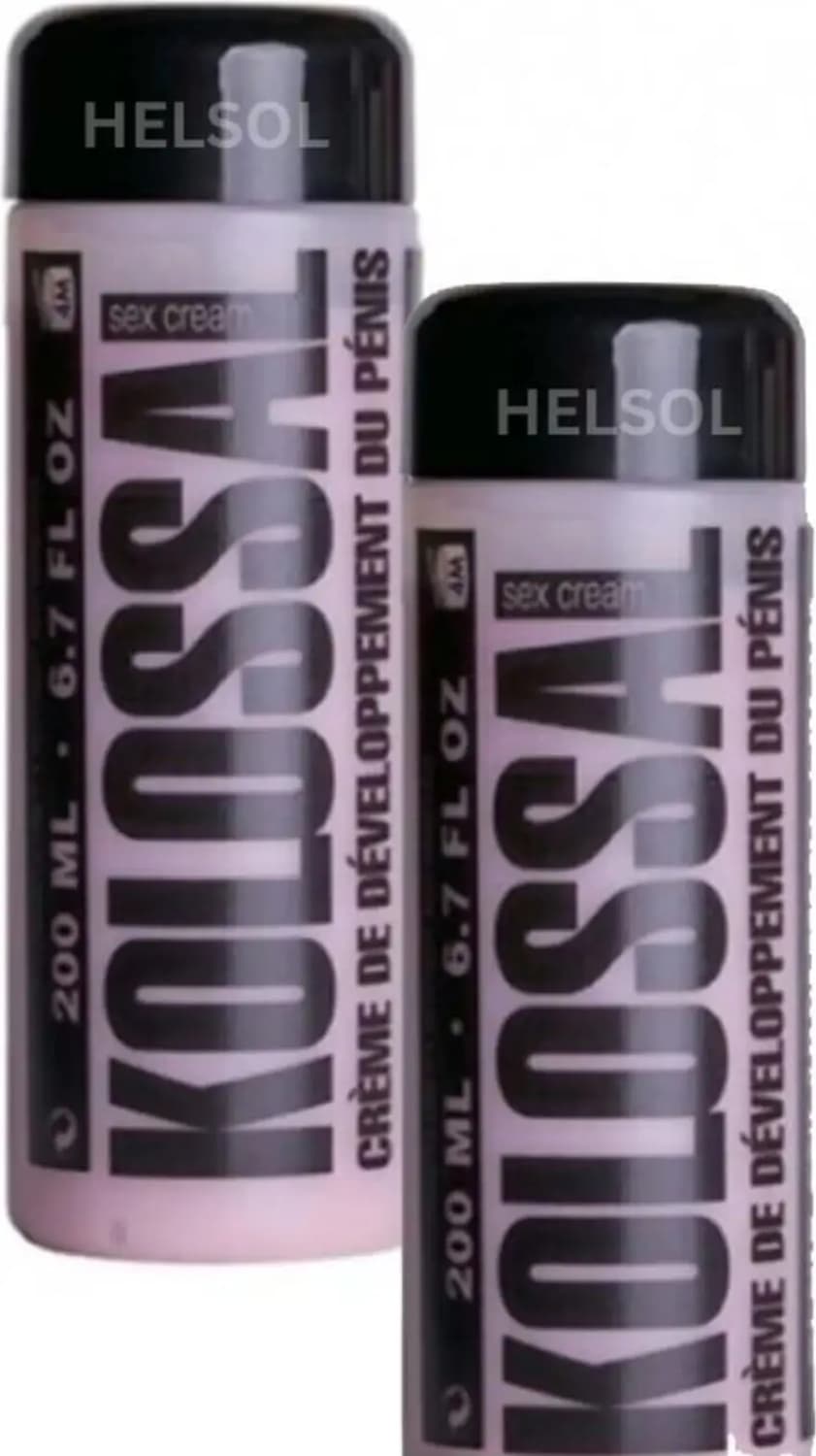 Süper Kolossal Erkeklere Özel ve Krem 200 ml 2 Adet