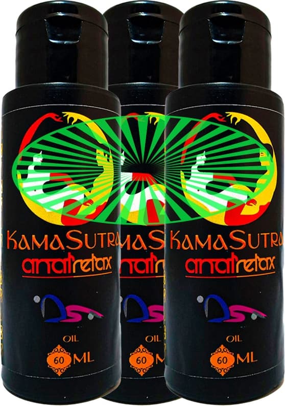 Kamasutra Kadına ve Erkeğe 3 Adet 60 ml Arka Reıaxoil Yağ