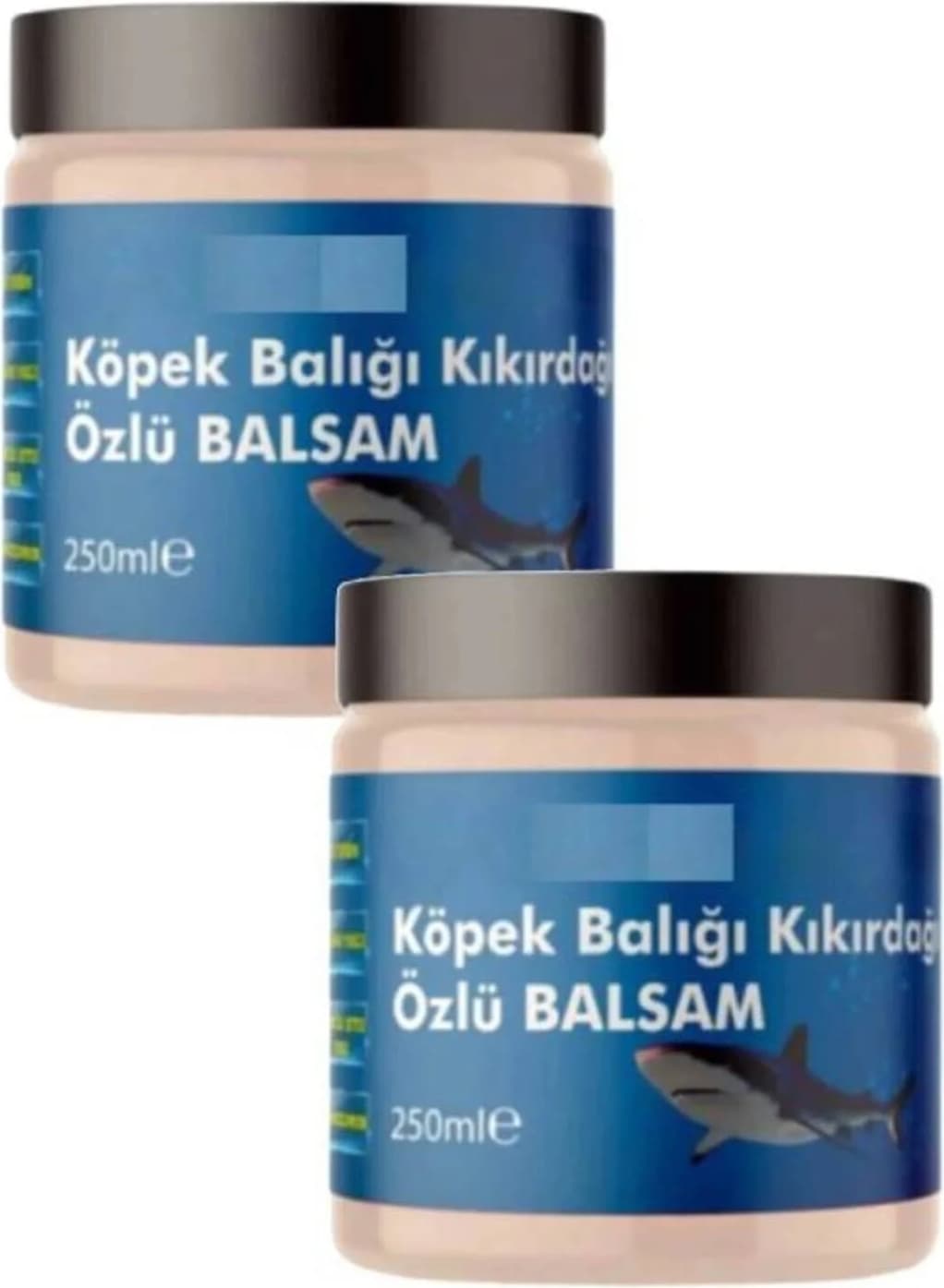Köpekbalığı Kıkırdağı Kremi Balsam 250 ml 2 Adet