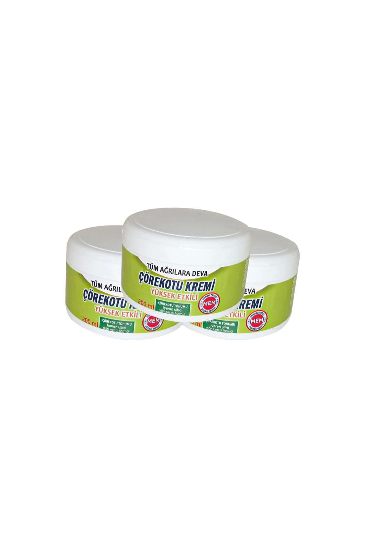Çörek Otu Kremi Green Box 200 ml - 3 Adet Rahatlatıcı Krem