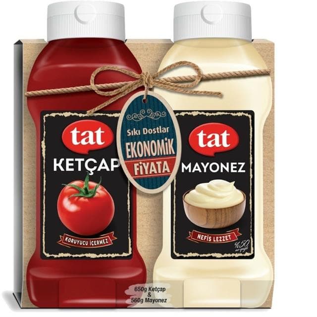 Ketçap 650gr + Mayonez 560gr