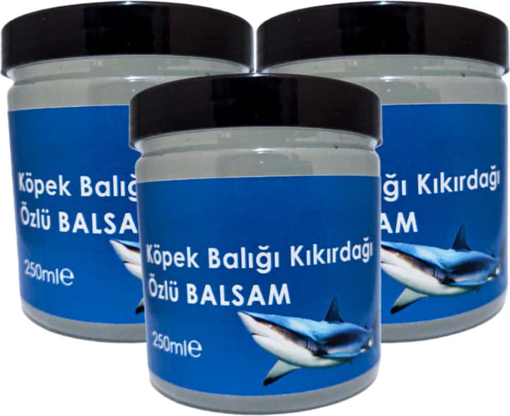 Köpekbalığı Kıkırdağı Kremi Paincream 250 ml Teskin Kremi 3 Adet