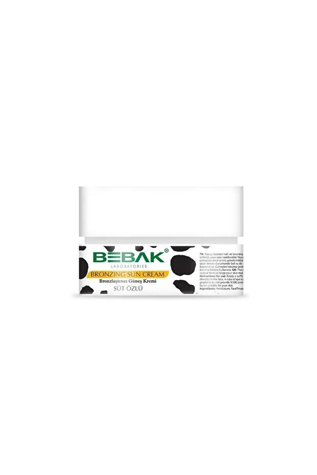 Güneş Koruyucu Krem & Bronzing Sun Cream Süt Özlü 100ML