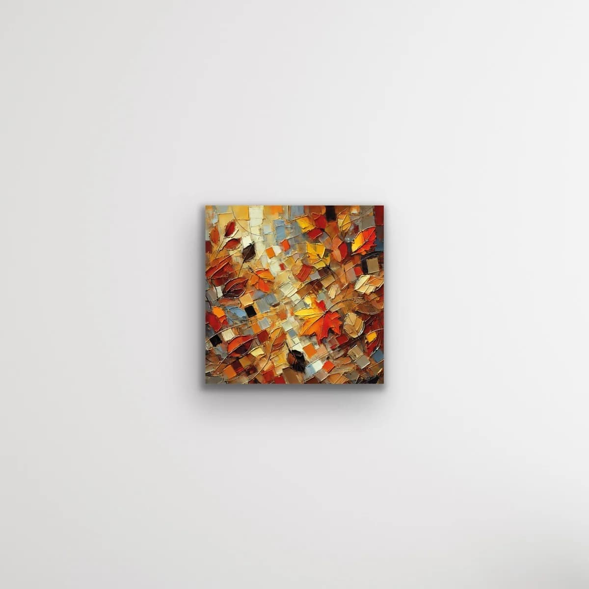 Sonbahar Mevsimi Kanvas Tablo 60x60cm