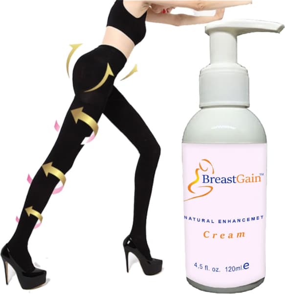 Breastgain Göğüslerinize Krem 120ML + L-Xl Beden Süper Akıllı Mikro Kapsüllü Tayt