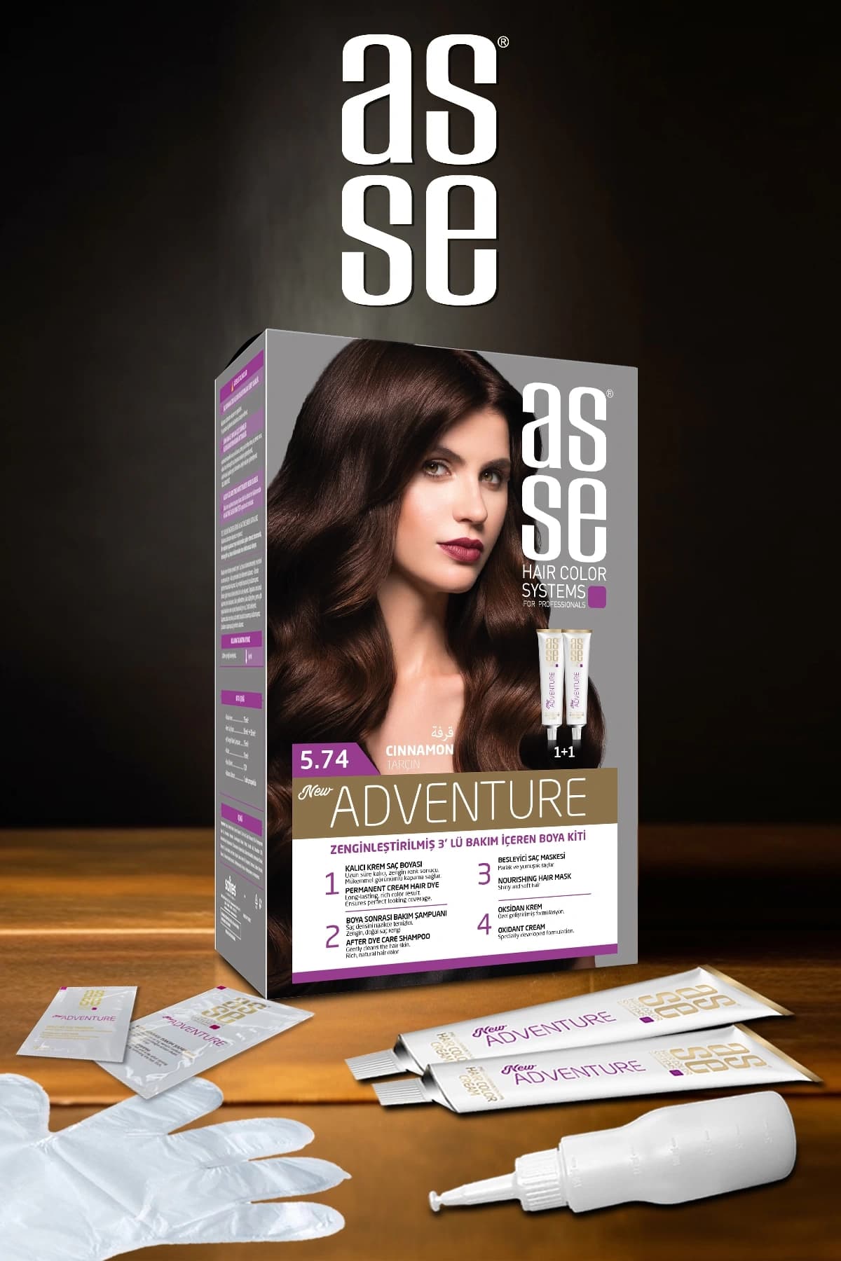 Set Saç Boyasi 5.74