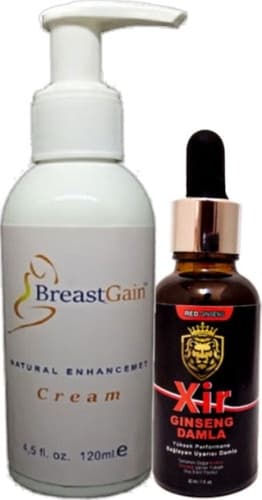 Breast Gain Breast Gain Krem 120 ml + Xir Bay Bayan Özel Karışım Içecek 30 ml