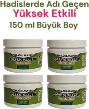 Çörek Otu Kremi 150 ml - Ağrılarınız Için Yüksek Etkili Yeni Formül x 4