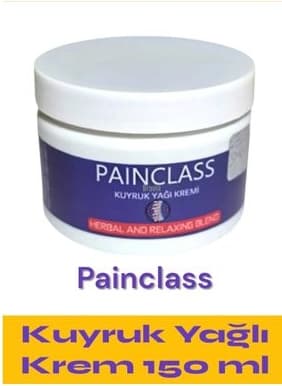 Kuyruk Yağı Kremi Painclass 150 ml x 1 Adet - Ağrılarınız ve Sızılarınız Için Büyük Boy