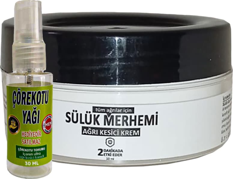 Playboy Sülük Merhemi 50 ml Relax Kremi CRK:015 Bölgesel Bakım  Kremi Aldığınızda Yanında 30 ml Çörek Otu Yağı