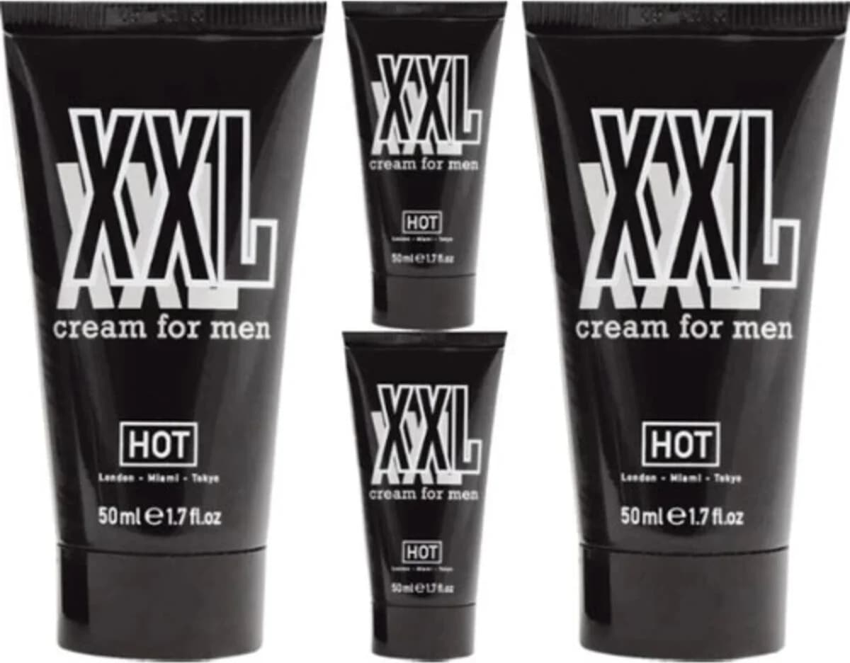 Süper Hotxxl Erkeğe Özel 50 ml 4 Adet Krem