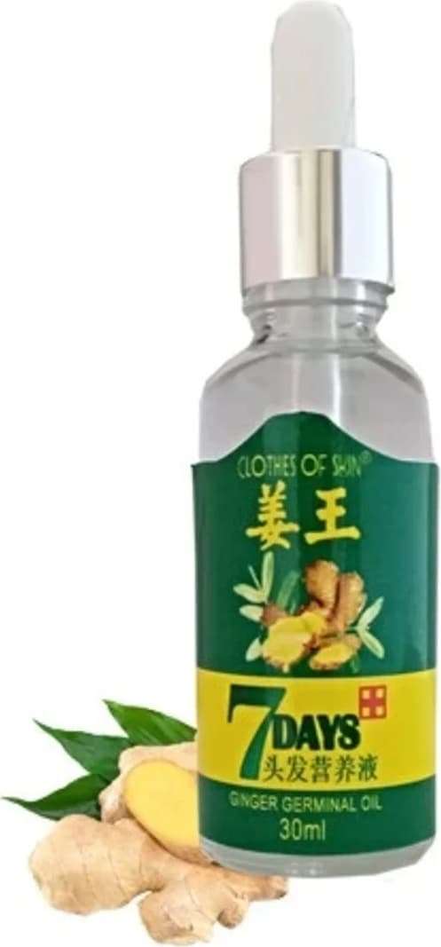 Süper 7days Muzicevi 7days Gxmz -7 Days Ginger Germinal Essential Oil Saç Bakım Yağı All 30ML