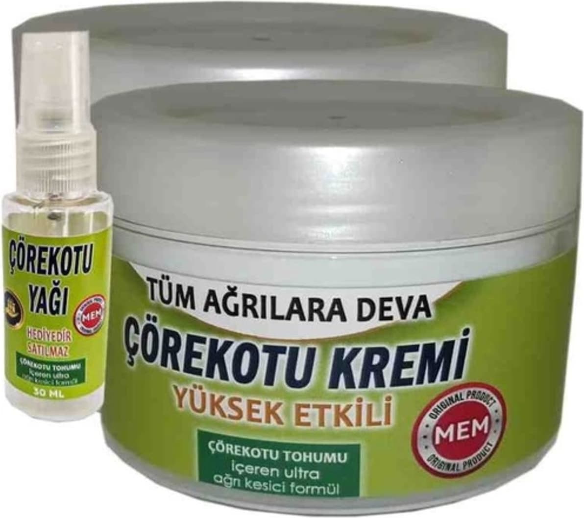 Süper Mem Çörek Otu Kremi 2 Adet - Çörek Otu Yağı Hediye