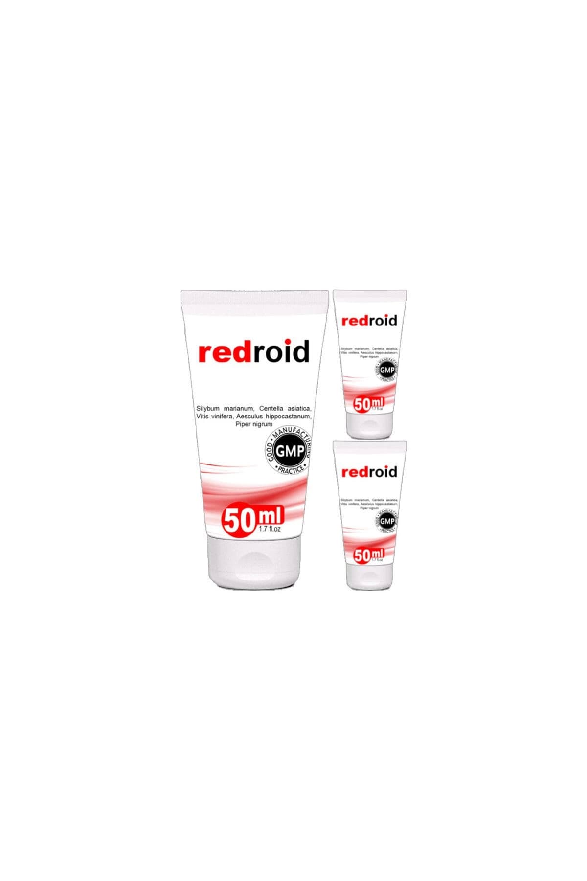 Redroid Rahatlatıcı Bakım Masaj Kremi 3x50 ml