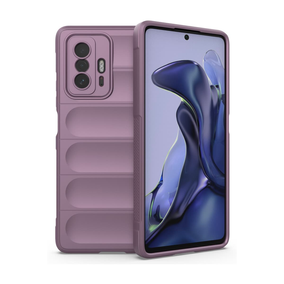 Mi 11T Kılıf Optimum Silikon - Mor
