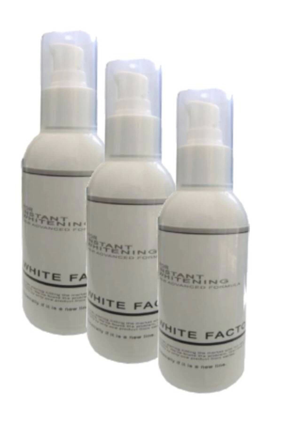 White Factor For Instant Whitening Cilt Beyazlatıcı Renk Açıcı Bakım Kremi 120 ml Krem X 3 ad
