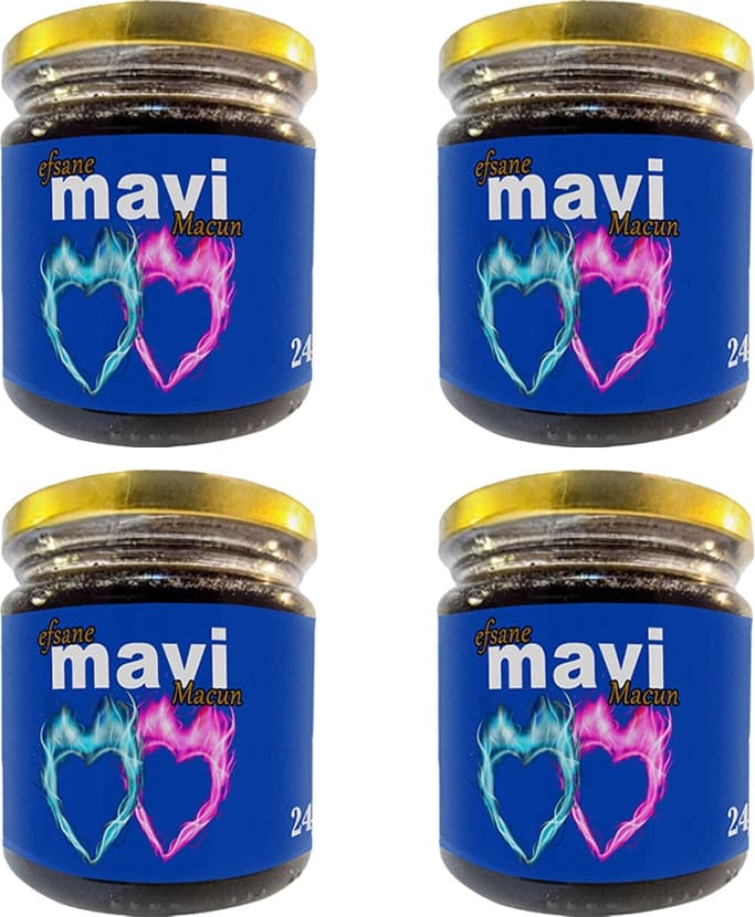 Efsanevi Mavi Macun: Kadın Erkek Çiftler Için Özel 240 gr 4 Adet