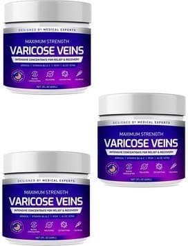 Maximum Strength Varicose Veins Bacak Bakım Kream 100 ml x 3 Ad