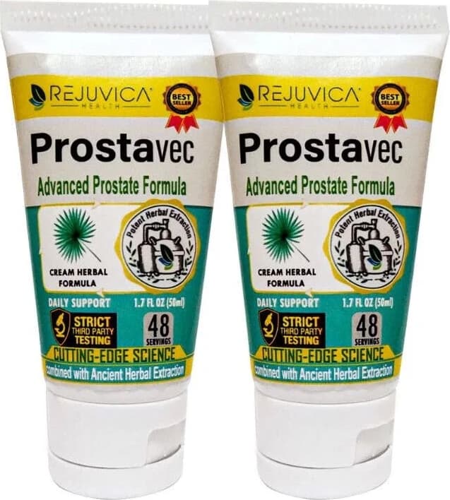 Süper Prostavec Cream 50 ml 2 Adet / Erkeklerin Özel Leyici Krem